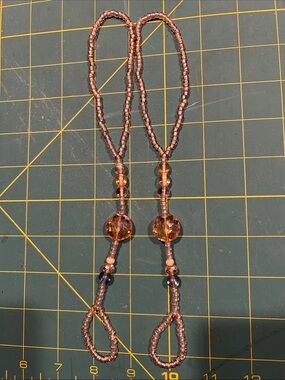 Handcrafted Gold and Blue Beaded Barefoot Sandals - Women Shoes Sandals
